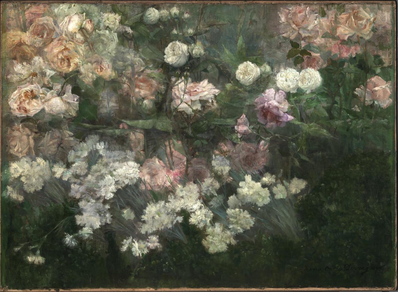 Garden in May 1895 MOD